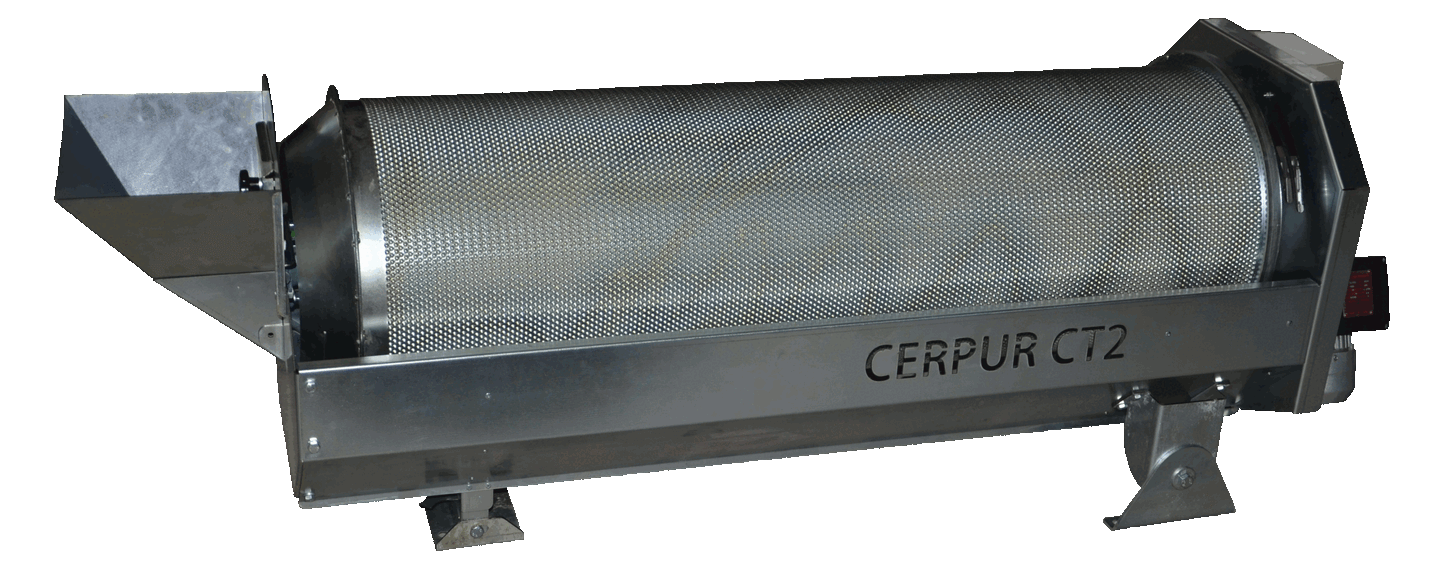 Cerpur CT2 indented drum grain cleaner